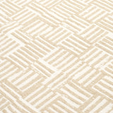 Schumacher Patchwork Sand Fabric - Eade's Wallpaper