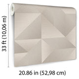 Veer Decor Prism Threads Grey Wallpaper 8385-AG3