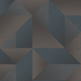 Veer Decor Prism Threads Blue Wallpaper 8385-AG7