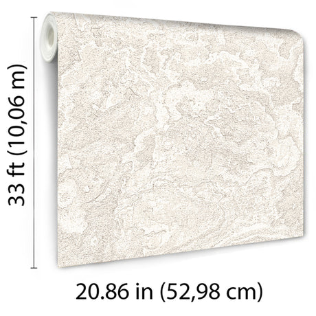 Veer Decor Marble Cloud White Wallpaper 8385-AH1