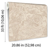 Veer Decor Marble Cloud Beige Wallpaper 8385-AH3