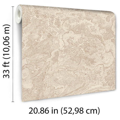 Veer Decor Marble Cloud Beige Wallpaper 8385-AH3