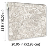 Veer Decor Marble Cloud Grey Wallpaper 8385-AH4