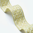 Schumacher 83853 DIRECTOIRE TAPE NARROW in CITRON Trim - PER