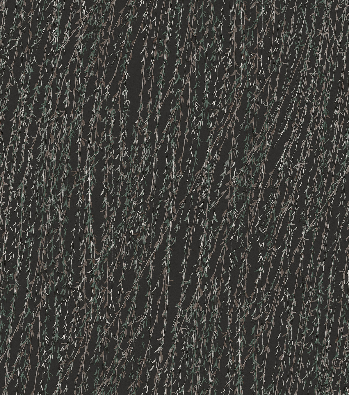 Veer Decor Willow Streamside Black Wallpaper 8386-AB6