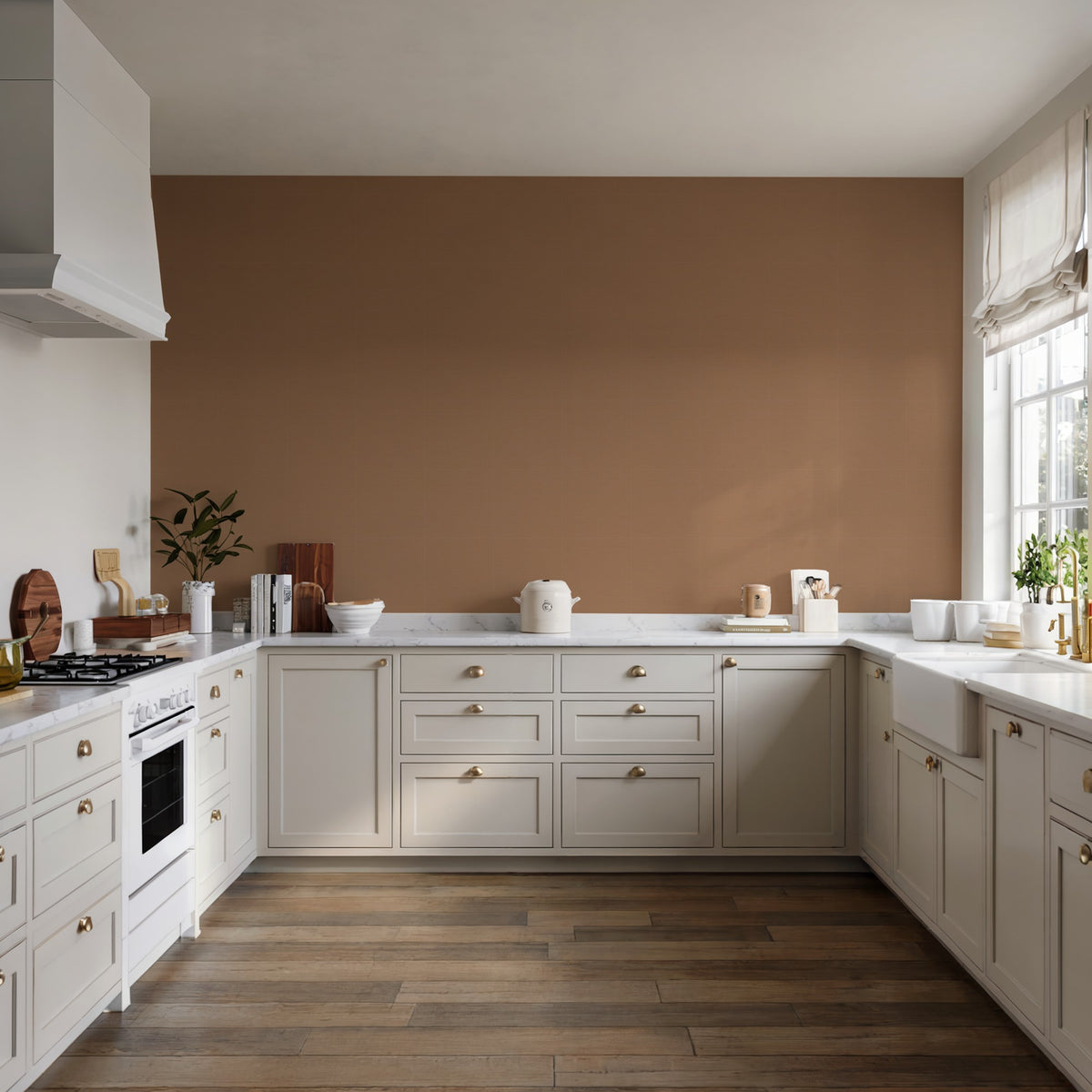 Veer Decor Cane Lattice Brown Wallpaper 8386-AC4