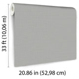 Veer Decor Cane Lattice Grey Wallpaper 8386-AC5