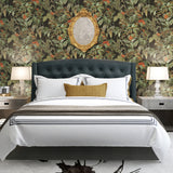 Veer Decor Bird of Paradise Black Wallpaper 8387-AA3