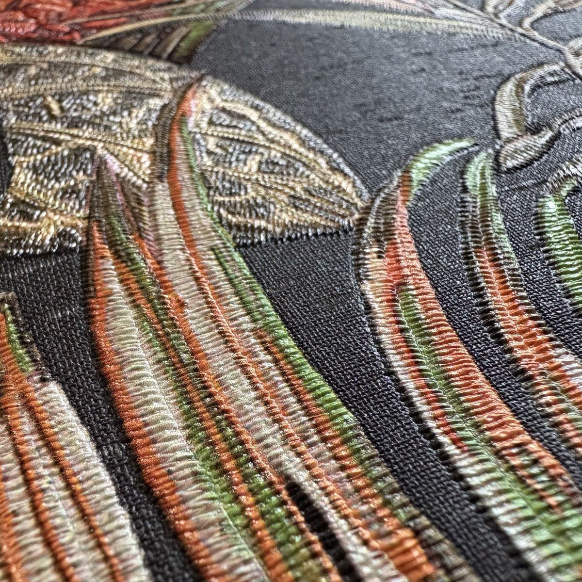 Veer Decor Bird of Paradise Black Wallpaper 8387-AA3