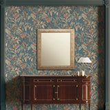 Veer Decor Bird of Paradise Blue Wallpaper 8387-AA4