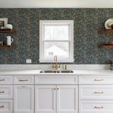 Veer Decor Bird of Paradise Blue Wallpaper 8387-AA4