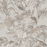 Veer Decor Bird of Paradise Beige Wallpaper 8387-AA6