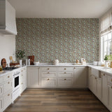 Veer Decor Bird of Paradise Teal Wallpaper 8387-AA7