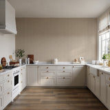 Veer Decor Embroidered Crushed Silk Cream Wallpaper 8387-AC1