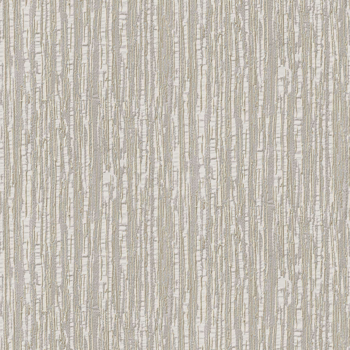 Veer Decor Embroidered Crushed Silk Beige Wallpaper 8387-AC2