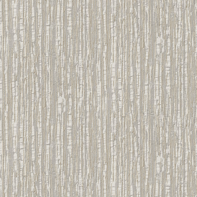 Veer Decor Embroidered Crushed Silk Beige Wallpaper 8387-AC2
