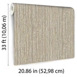Veer Decor Embroidered Crushed Silk Gold Wallpaper 8387-AC3