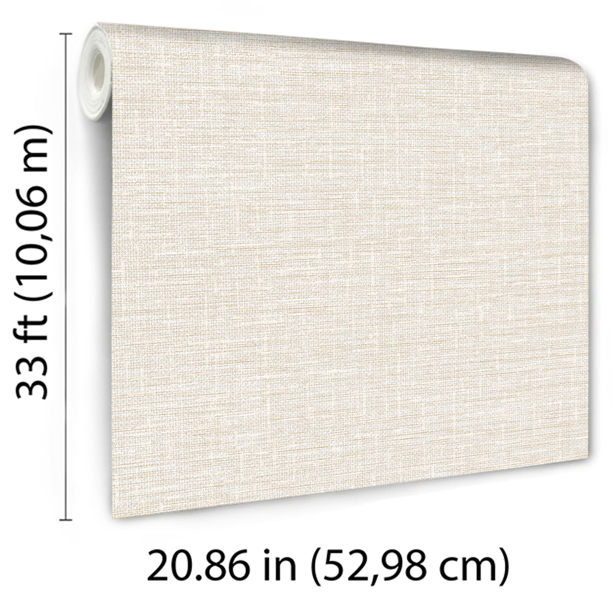 Veer Decor Hessian Cream Wallpaper 8387-AE1