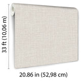 Veer Decor Hessian Beige Wallpaper 8387-AE2