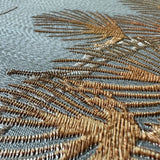 Veer Decor Embroidered Pine Tree Sage Wallpaper 8387-AF3