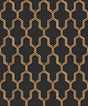 Veer Decor Geometric Silk Black Wallpaper 8387-AG2