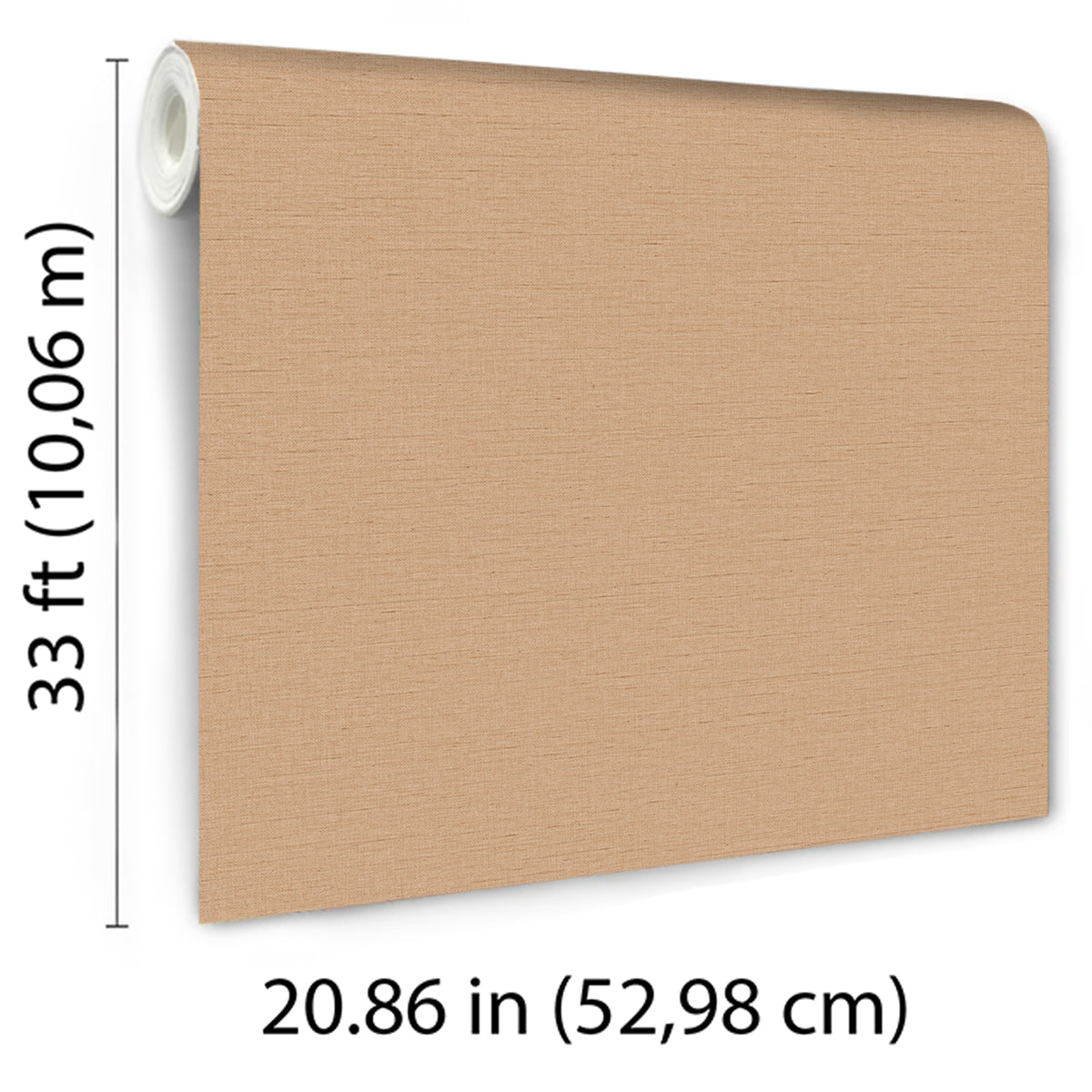 Veer Decor Fine Silk Orange Wallpaper 8387-AH7