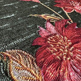 Veer Decor Flower Trail Tapestry Black Wallpaper 8387-AI3