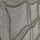 Veer Decor Geometric Trellis Silver Wallpaper 8387-AJ1