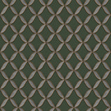 Veer Decor Geometric Trellis Green Wallpaper 8387-AJ3