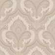 Veer Decor Traditional Damask Taupe Wallpaper 8387-AL2