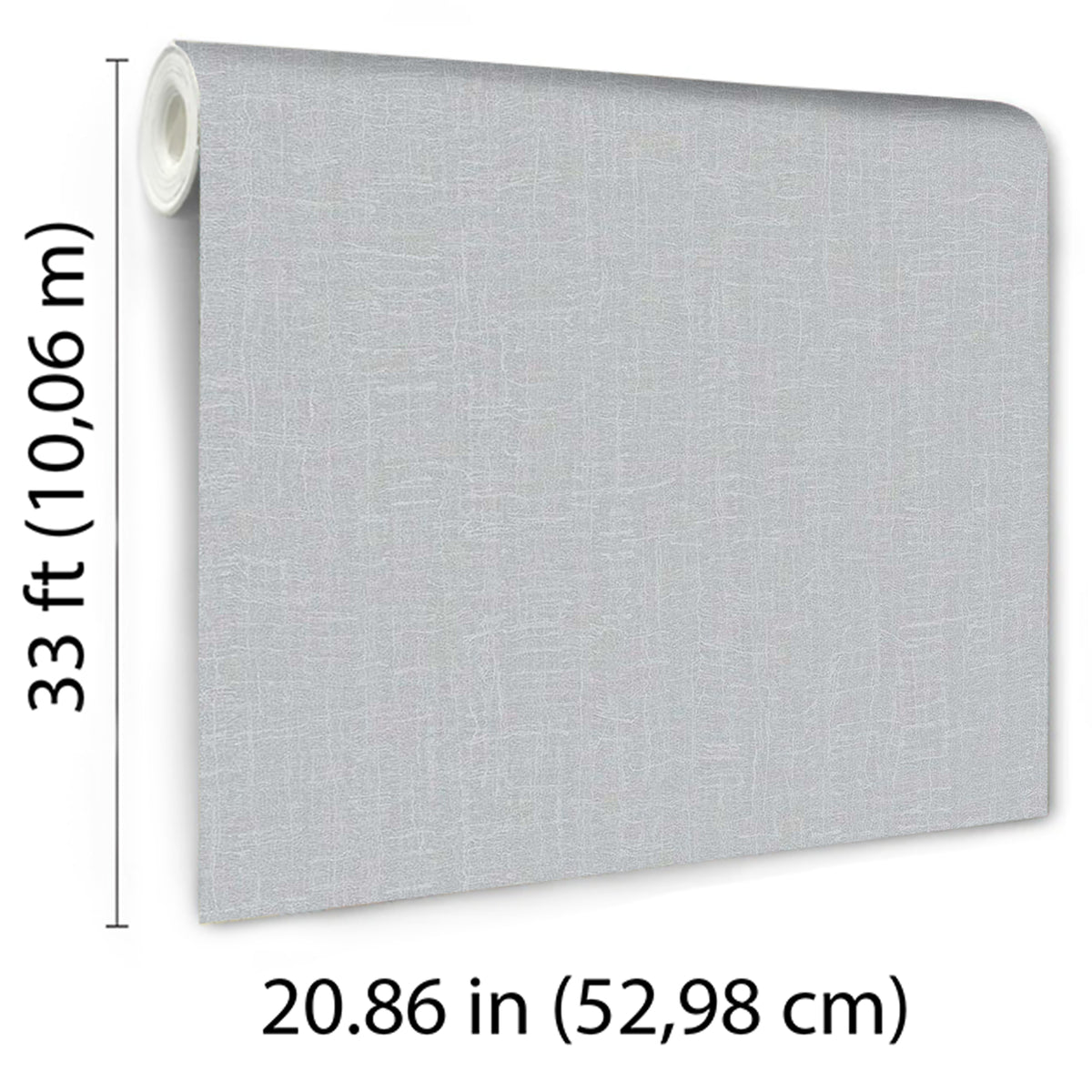 Veer Decor Casbah Crackle Texture Silver Wallpaper 8387-AM2