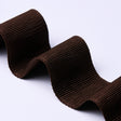 Schumacher 83873 WIDE FAILLE TAPE in CHOCOLATE Trim - PERENN