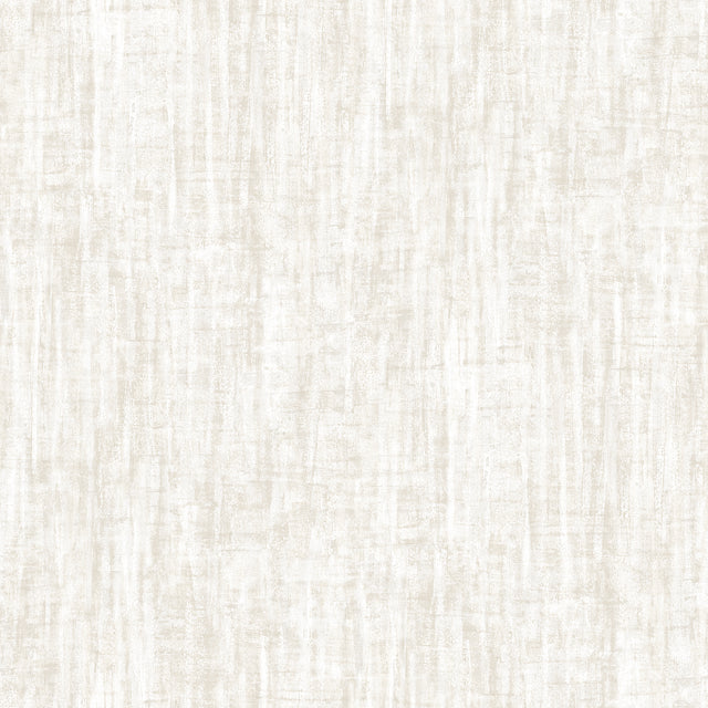 Veer Decor Washed Linen Weave White Wallpaper 8388-AB1