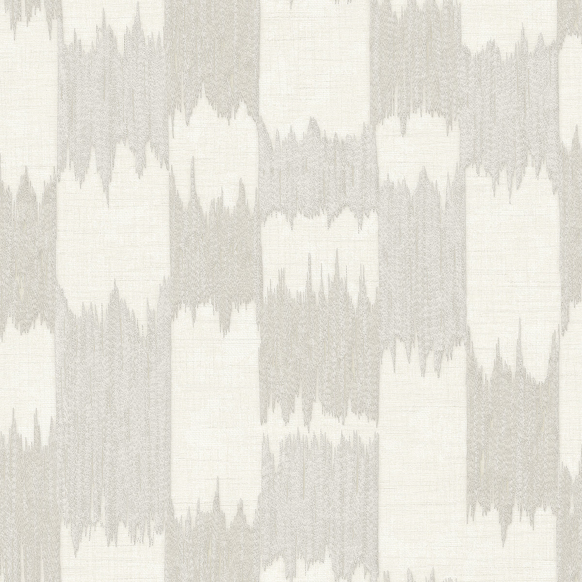 Veer Decor Ikat Echo White Wallpaper 8388-AC1