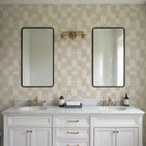 Veer Decor Ikat Echo Beige Wallpaper 8388-AC2