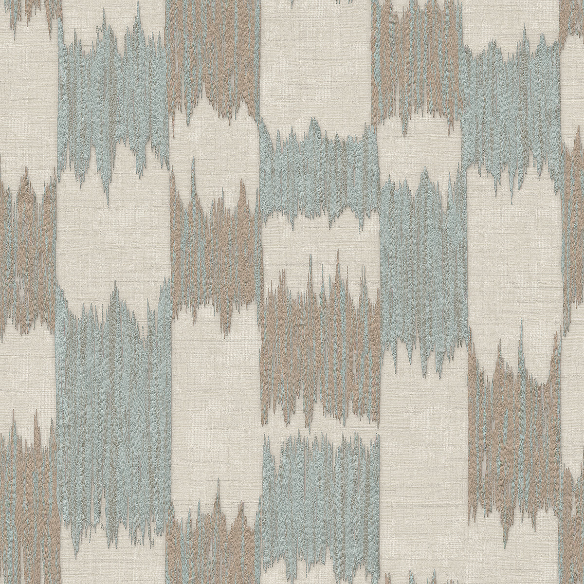 Veer Decor Ikat Echo Blue Wallpaper 8388-AC4