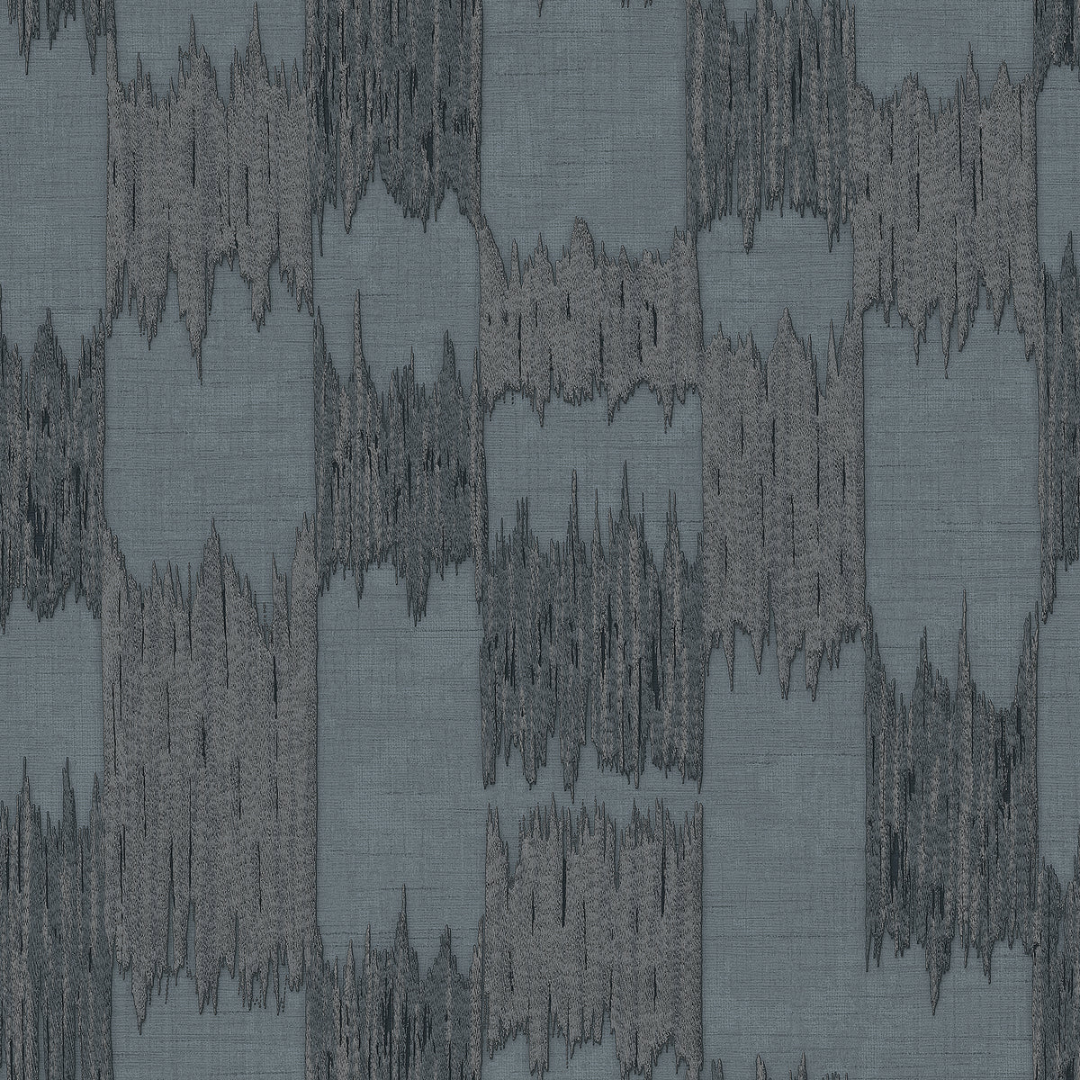 Veer Decor Ikat Echo Black Wallpaper 8388-AC6