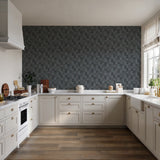 Veer Decor Ikat Echo Black Wallpaper 8388-AC6