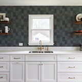 Veer Decor Ikat Echo Black Wallpaper 8388-AC6