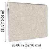Veer Decor Upholstery Weave Tan Wallpaper 8388-AD3