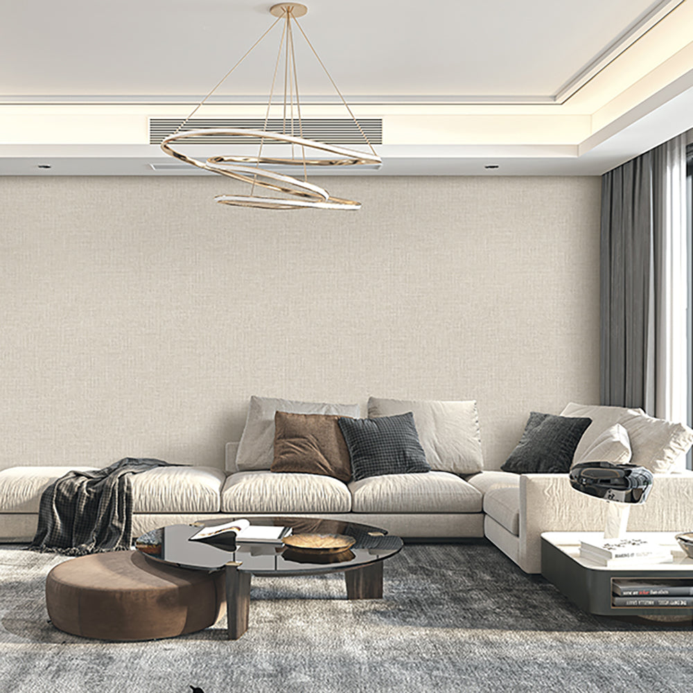 Veer Decor Upholstery Weave Grey Wallpaper 8388-AD4
