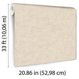 Veer Decor Needle Point Linen Tan Wallpaper 8388-AF2
