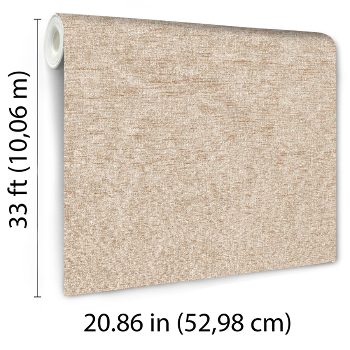 Veer Decor Needle Point Linen Beige Wallpaper 8388-AF3