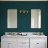 Veer Decor Needle Point Linen Blue Wallpaper 8388-AF6