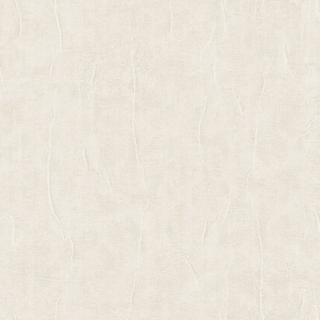 Veer Decor Crushed Linen Texture Cream Wallpaper 8388-AH1