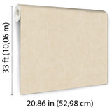 Veer Decor Crushed Linen Texture Beige Wallpaper 8388-AH2