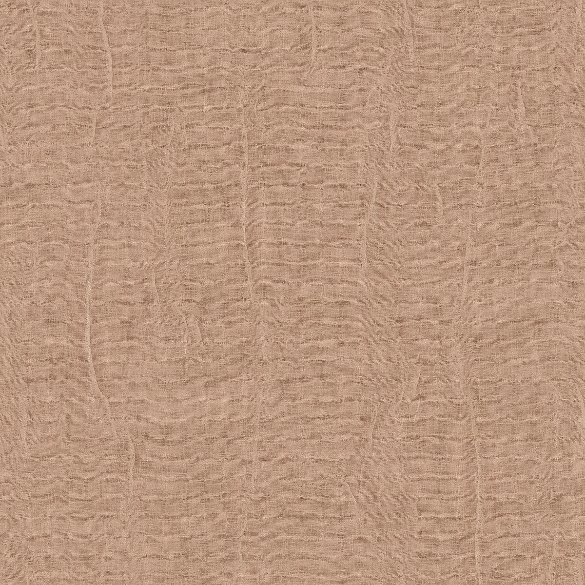 Veer Decor Crushed Linen Texture Tan Wallpaper 8388-AH4