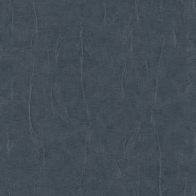 Veer Decor Crushed Linen Texture Blue Wallpaper 8388-AH6