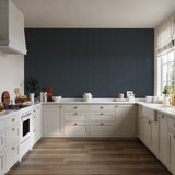 Veer Decor Crushed Linen Texture Blue Wallpaper 8388-AH6