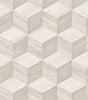 Veer Decor Woodgrain Grid White Wallpaper 8388-AI1